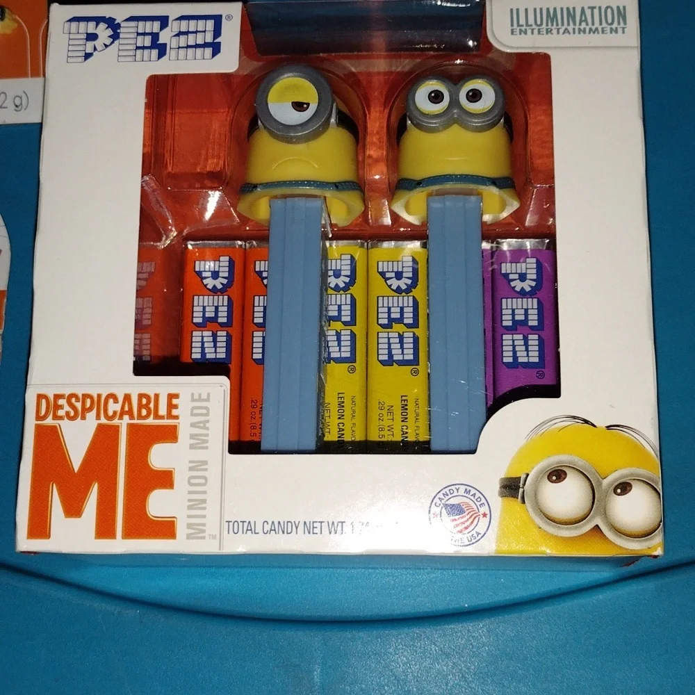 Minions despicable me pez dispenser